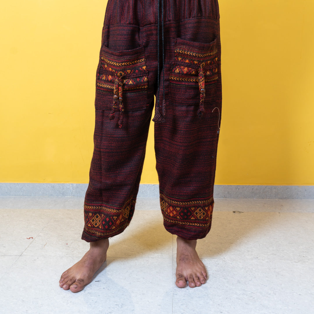 Vibrant Winter Unisex Pants